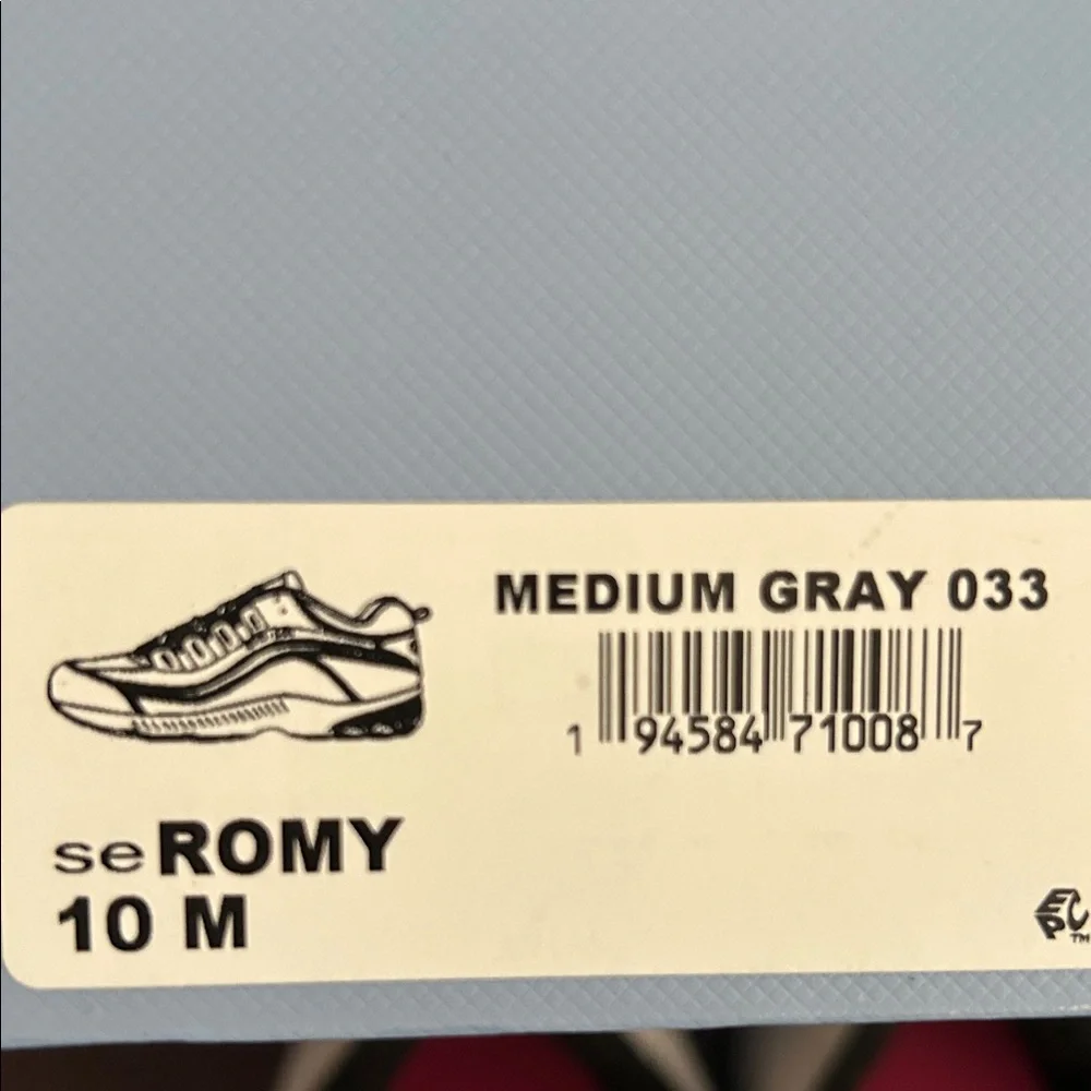 Easy Spirit Romy suede Gray and neon Pink and yellow Athletic Shoes - Picture 8 of 9